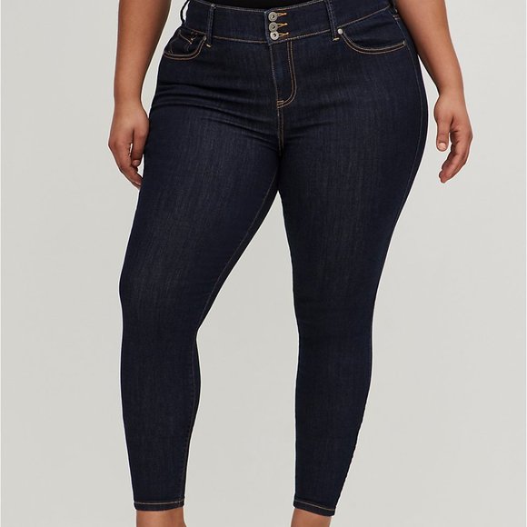 torrid Denim - NWOT Torrid Super Soft Skinny Leg Jeans dark wash 18 18R
